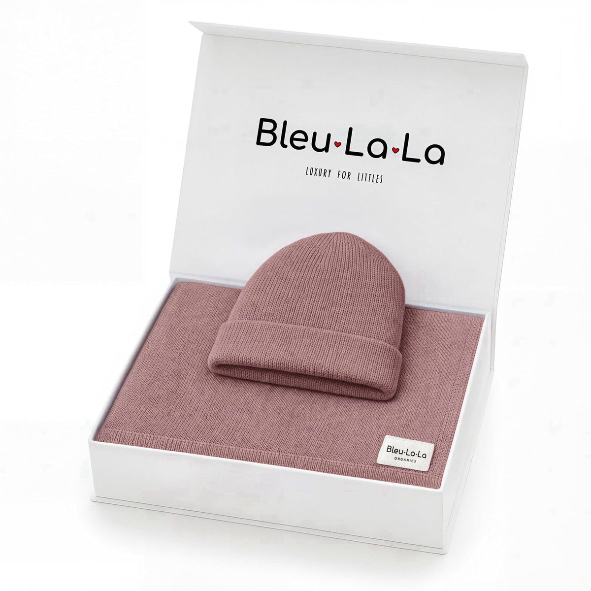 Bleu La La – Newborn Gift Sets on display