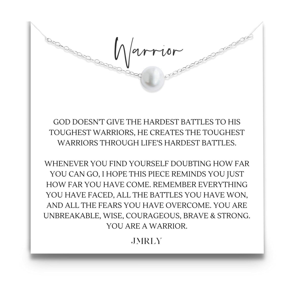 JMRLY Warrior Necklace – product photo (Pendant Necklaces)