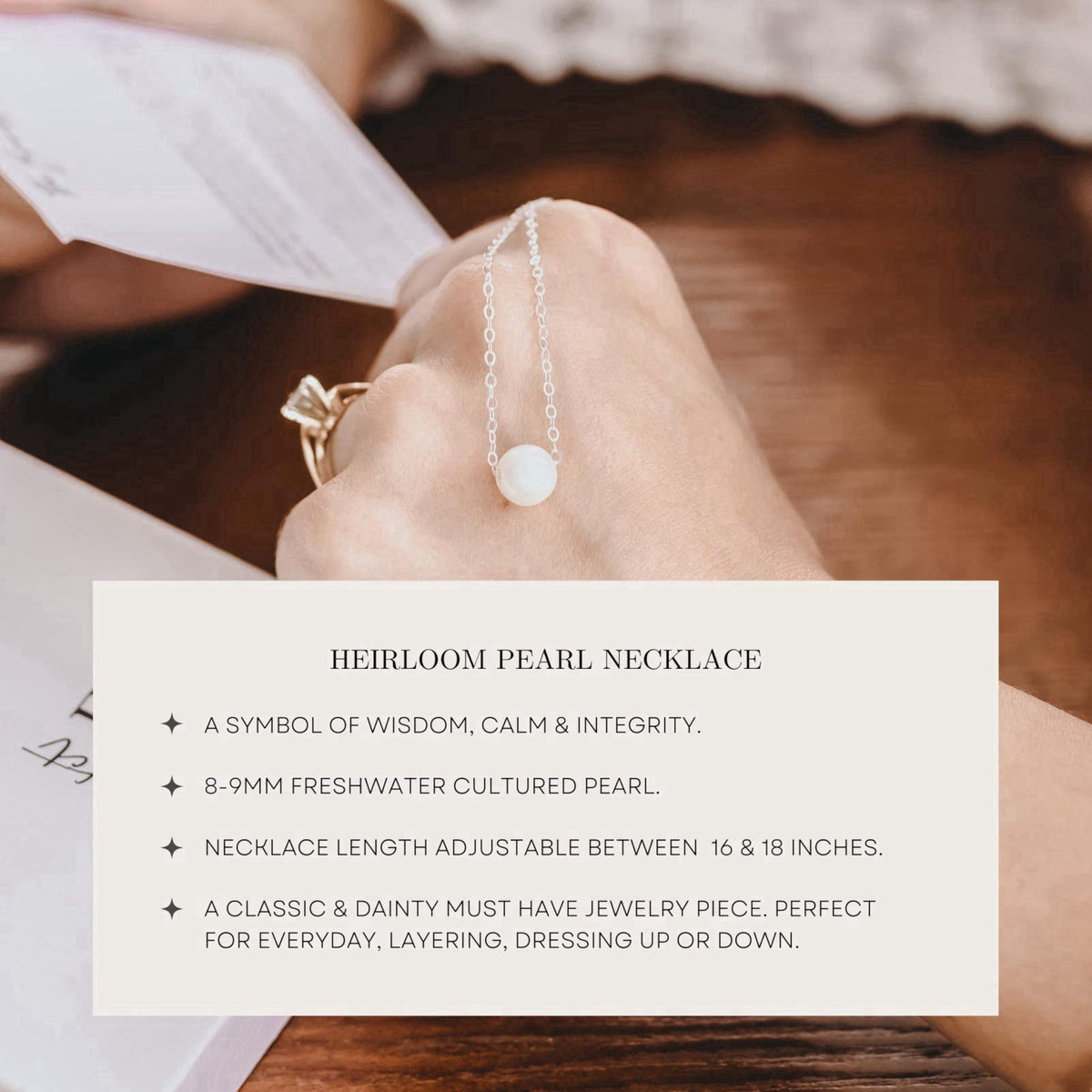 JMRLY Warrior Necklace – packaging and label