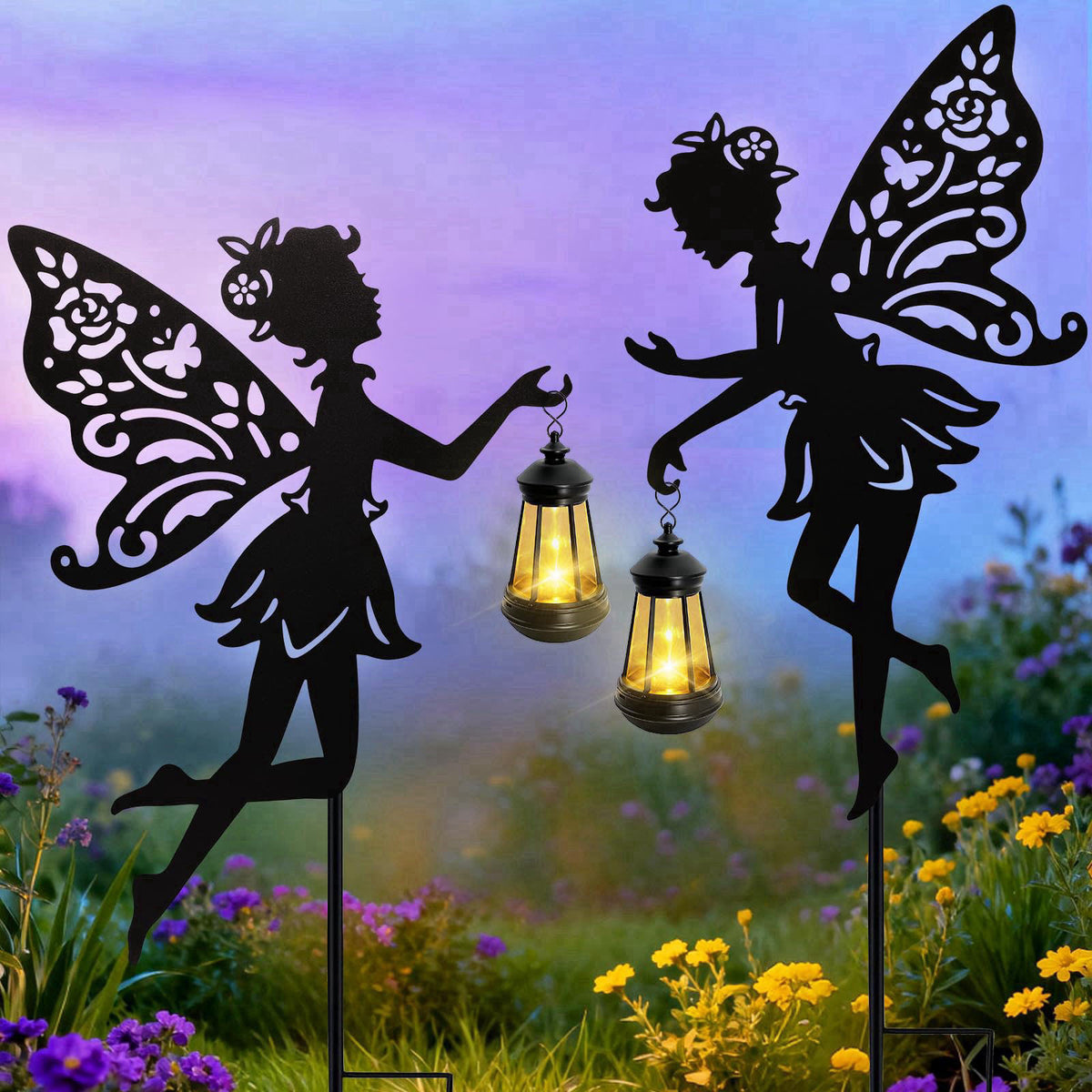 yulloyello – Figurine Lights on display