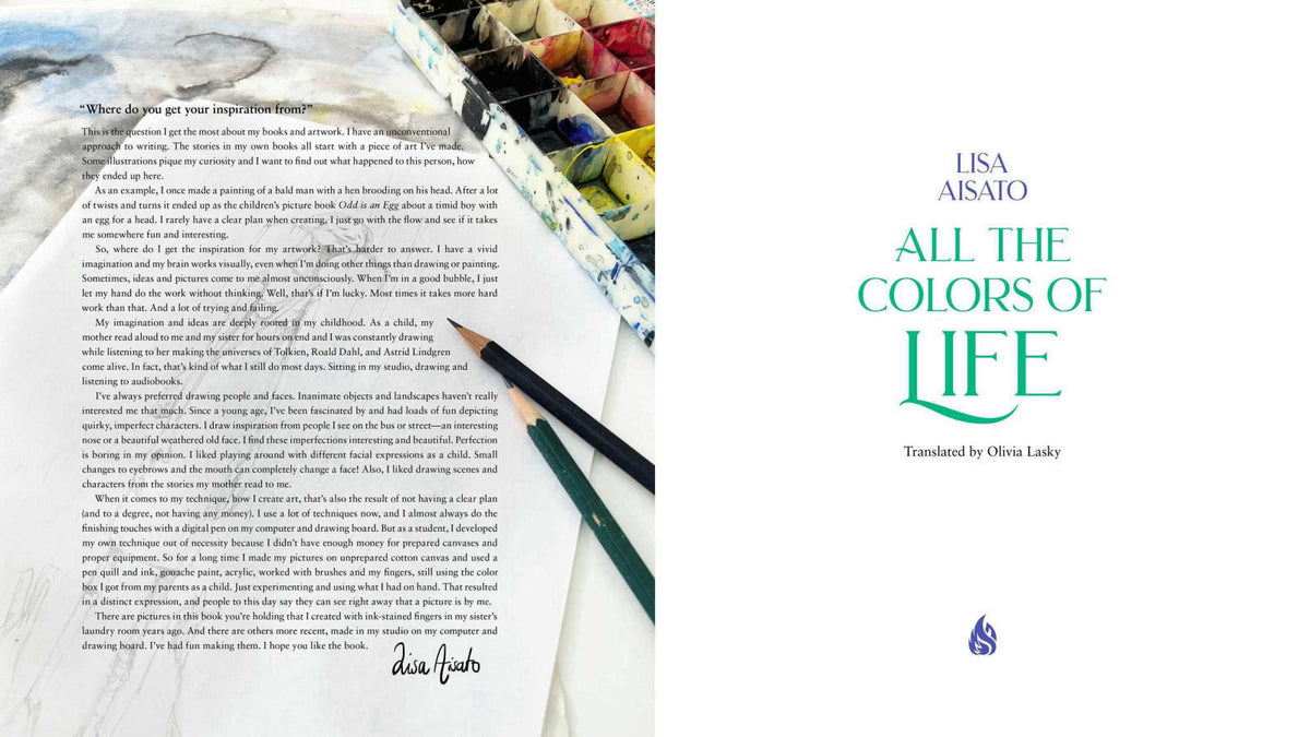 All The Colors of Life Deluxe Gift Edition An illustrated by by Lisa Aisato (Author), Olivia Lasky… — view 4
