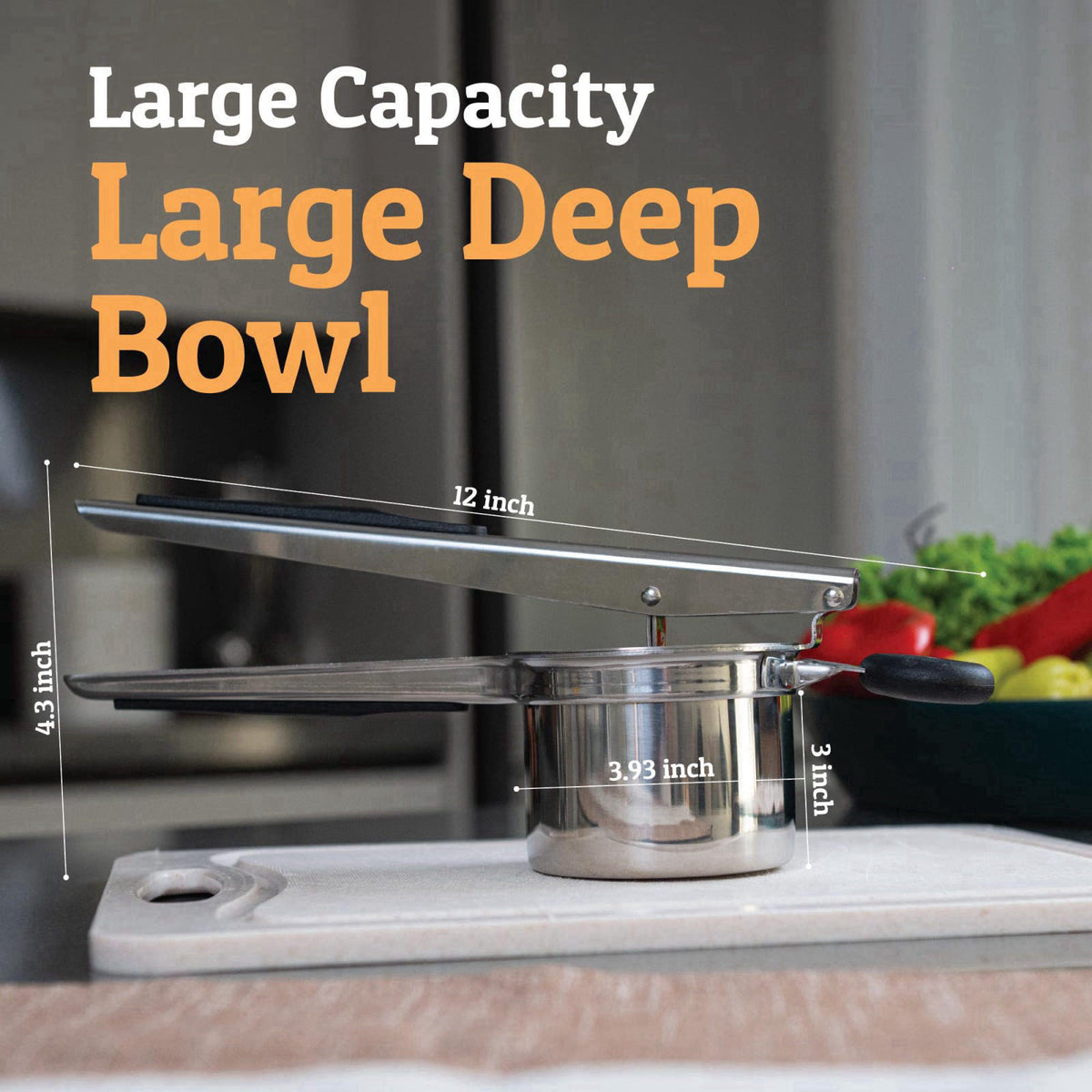 Priority Chef – Potato Ricers on display