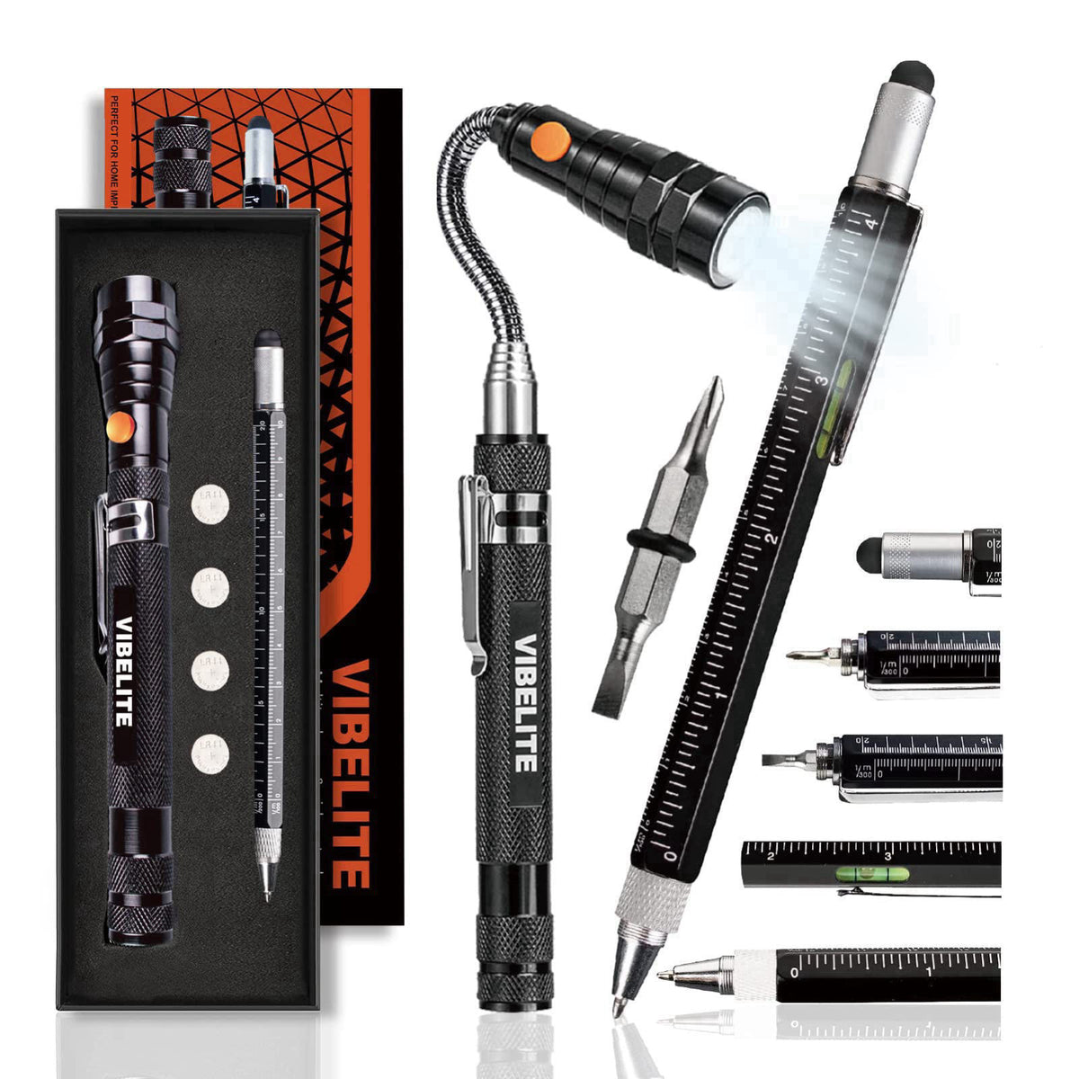 VIBELITE – Handheld Flashlights on display