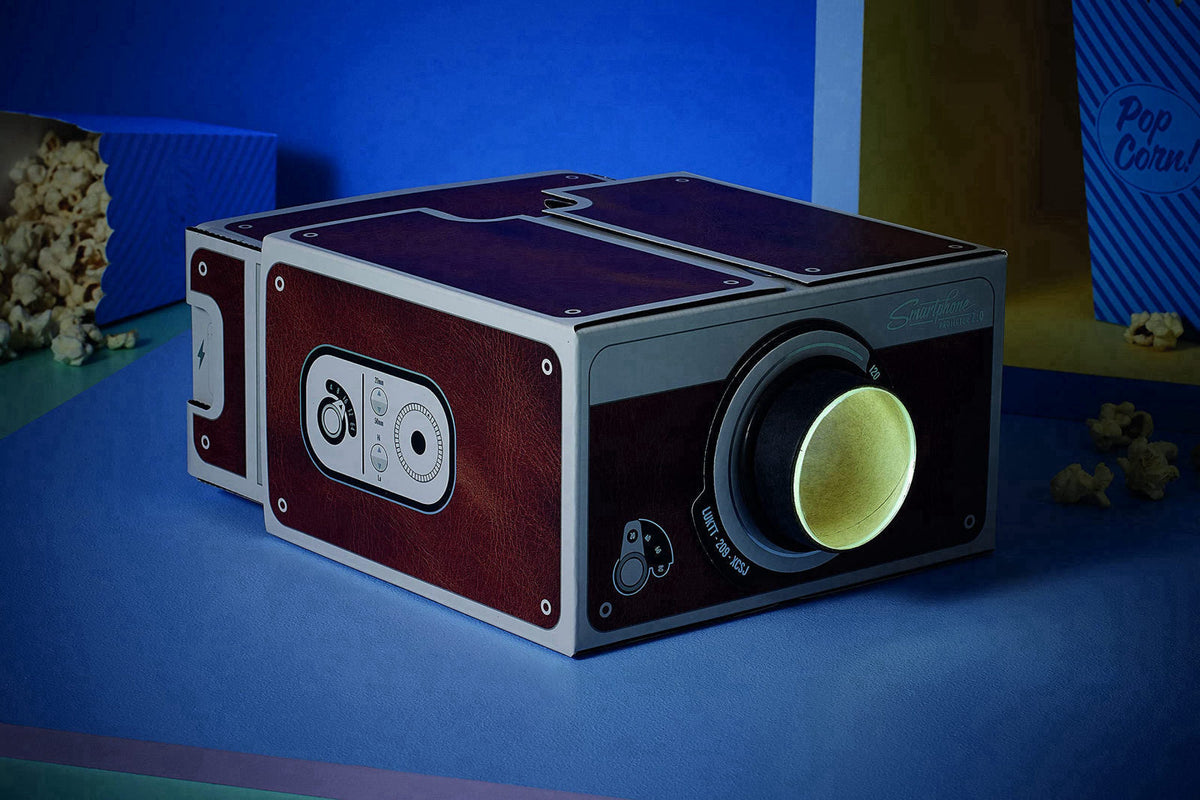 Luckies of London Ltd Luckies - Smartphone Projector Portable Projector For Home Cinema Mobile Phone Accessories Mini Pr