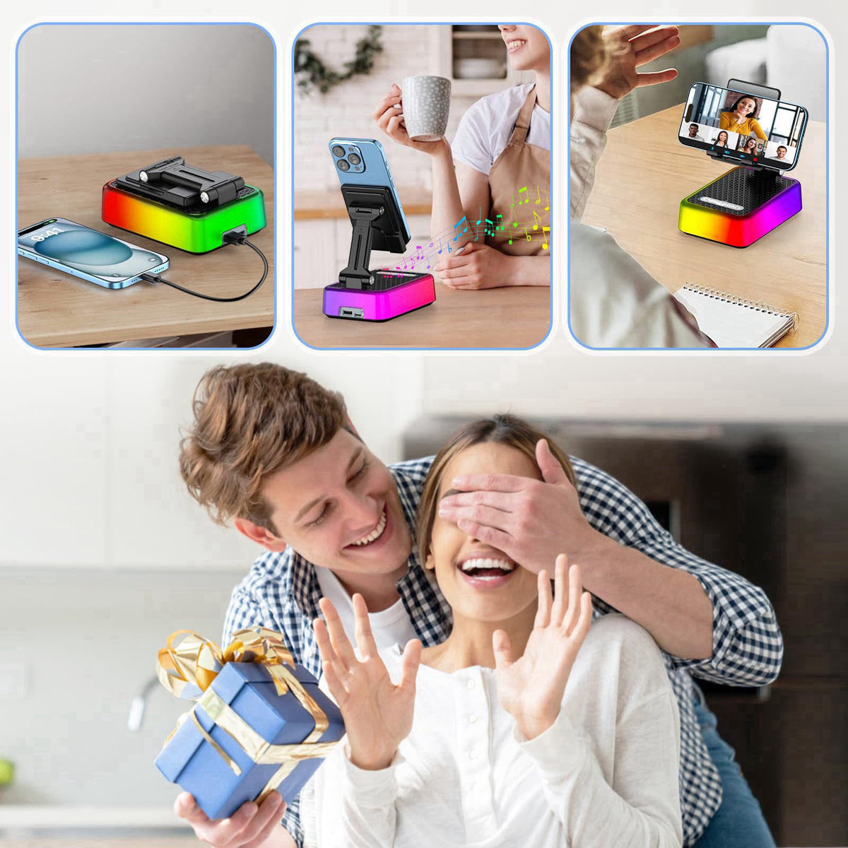 JTEMAN – Portable Bluetooth Speakers on display