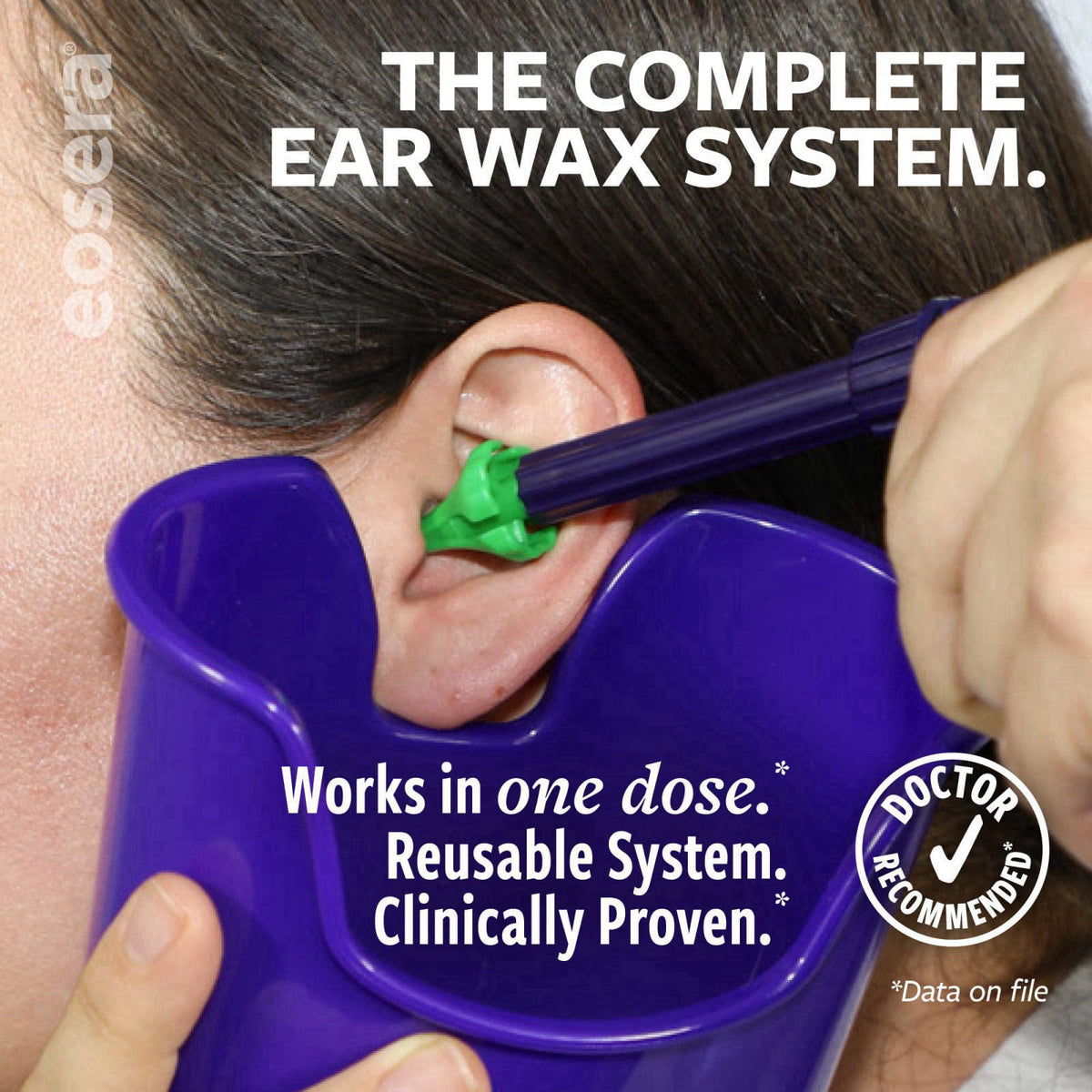 eosera Wax Blaster MD+ Ear Wax Cleaning System – close-up detail