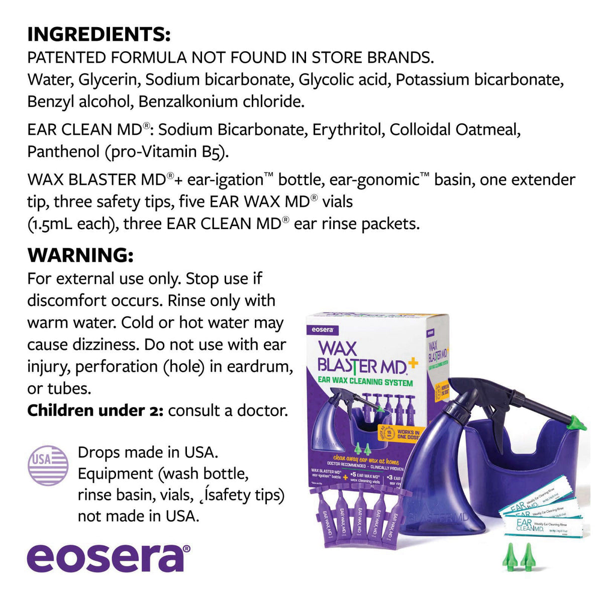 Eosera – Earwax Removal on display