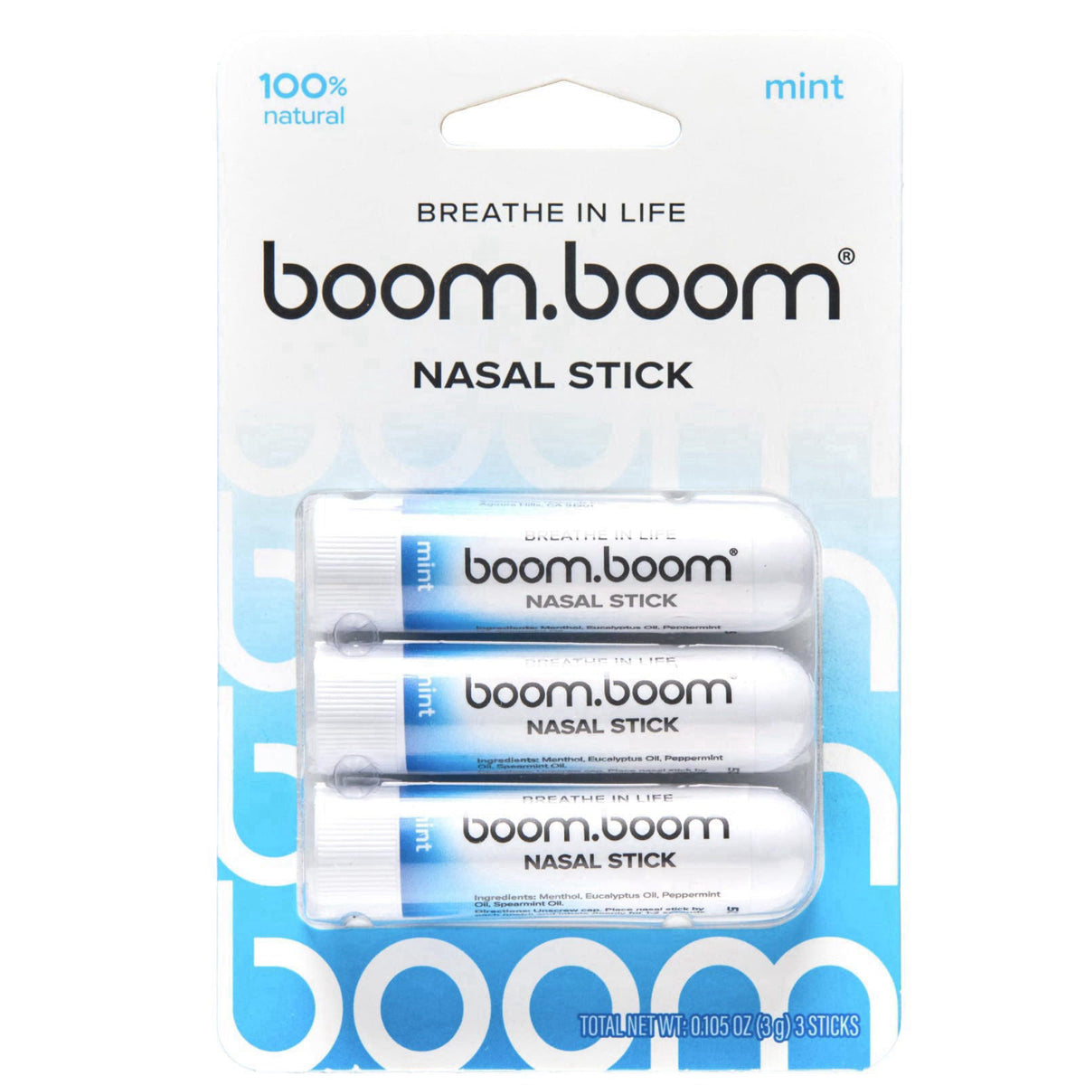 BoomBoom – Sinus Medicine on display