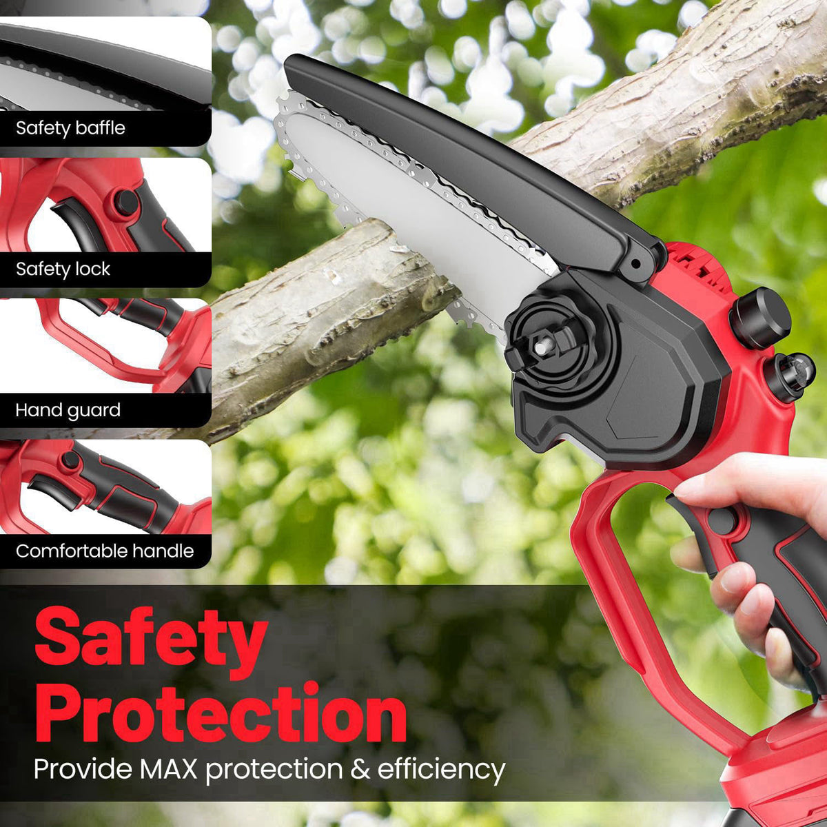 Ohenjoy – Chainsaws on display