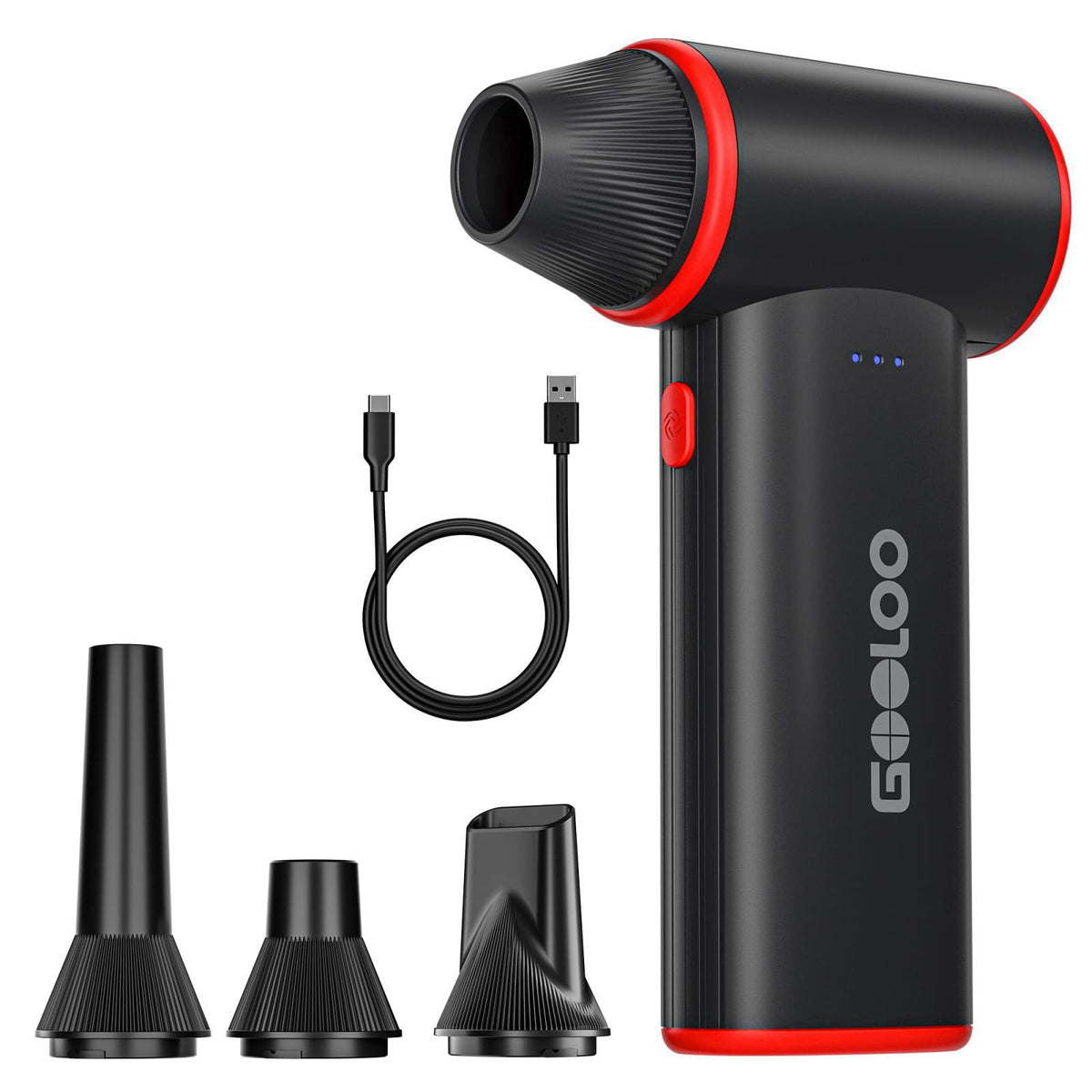 GOOLOO F3 Compressed Air Duster, 150000RPM Ultra-Power PC Air Duster – product photo (Compressed Air Dusters)