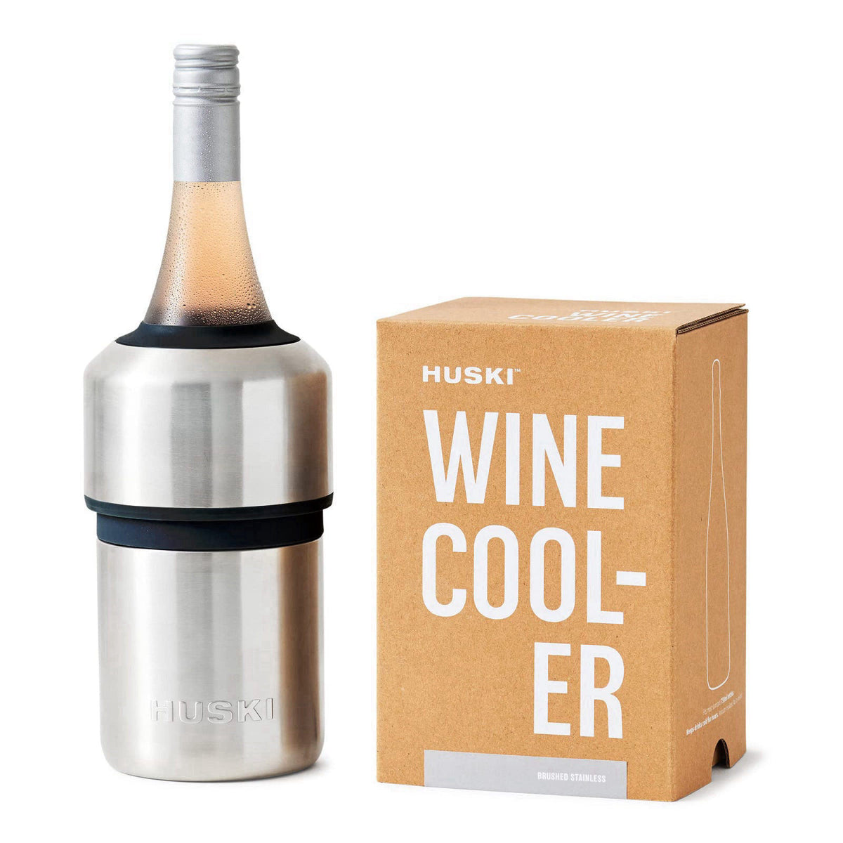 Huski Wine Chiller | Award Winning Iceless Design | Keeps Wine Cold up to 6 Hours | Wine Accessory | Next Generation Ice
