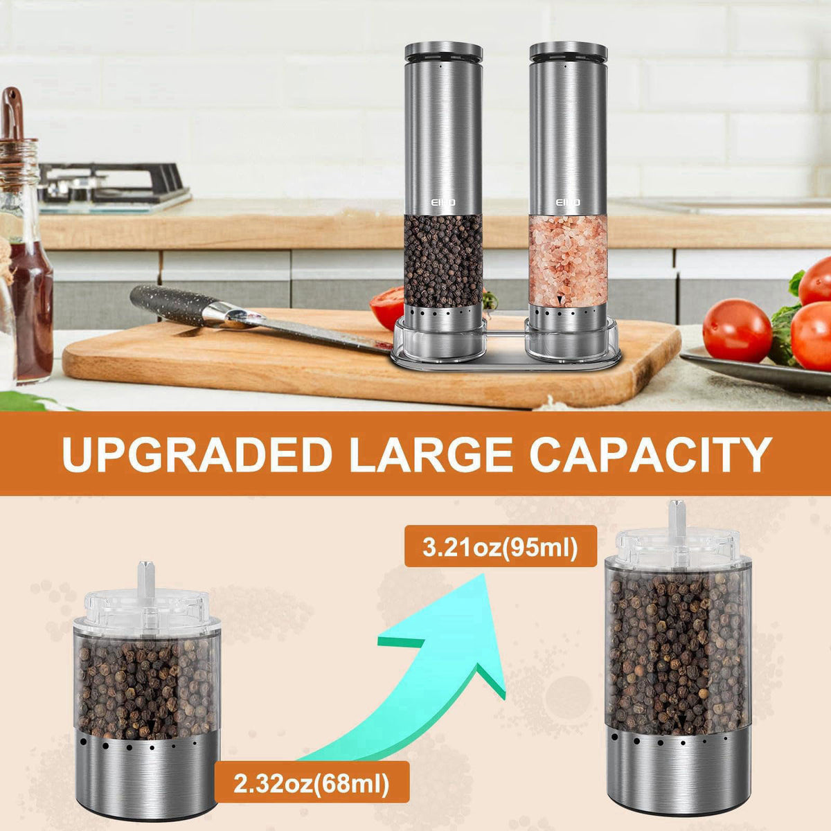EIHO – Salt &amp; Pepper Mill Sets on display
