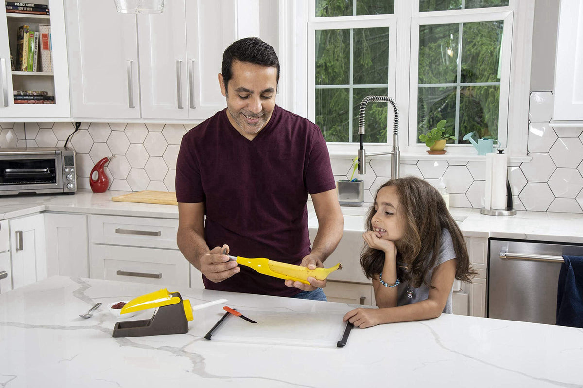 Banana Loca® Kitchen Gadget - Core & Fill A Banana While Still In Its Peel – full view