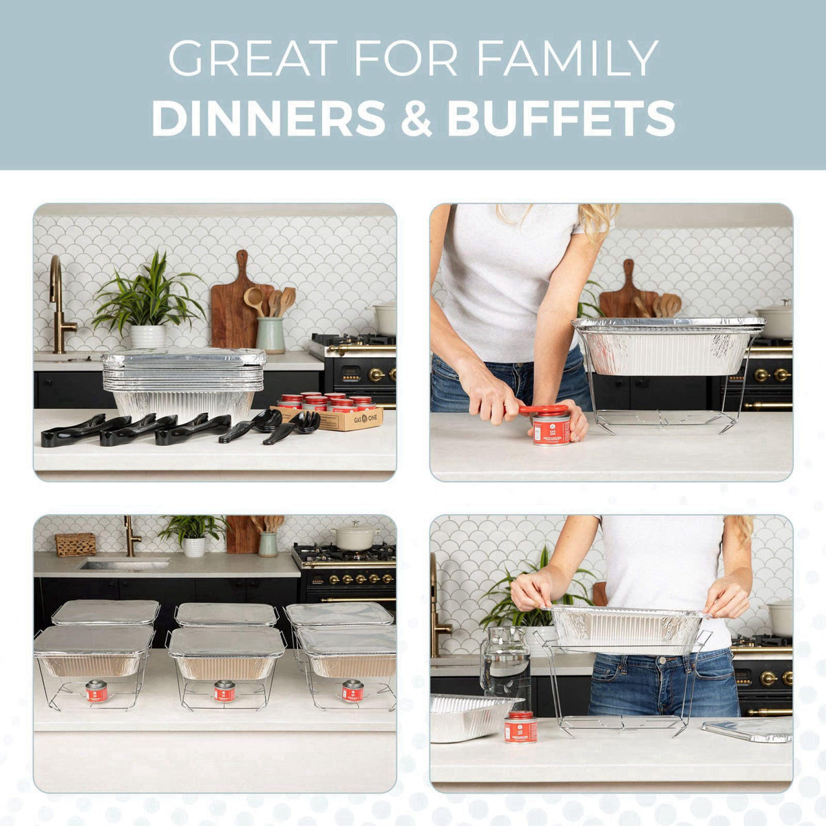 ALPHA LIVING – Food Warmers on display