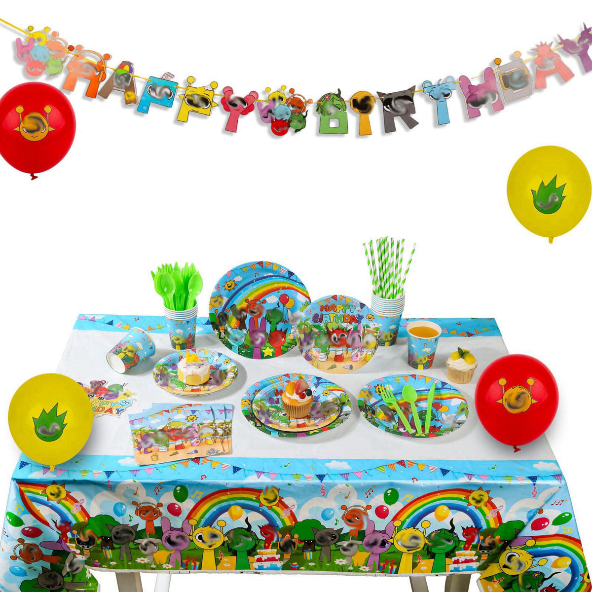 DUMBI – Party Packs on display