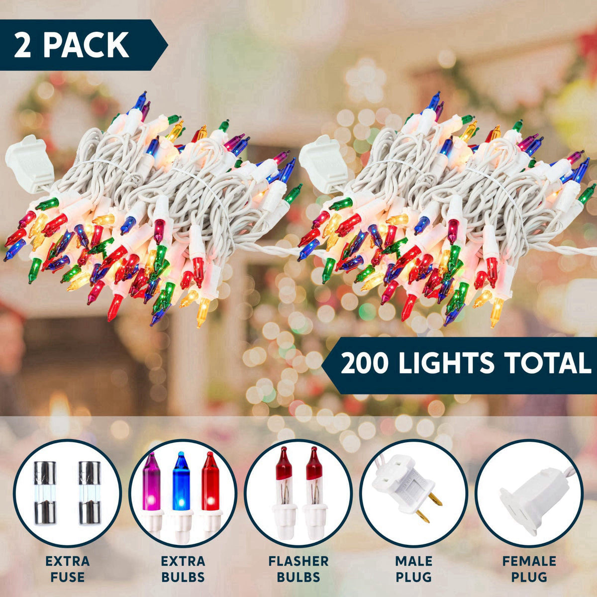 Joiedomi – Indoor String Lights on display