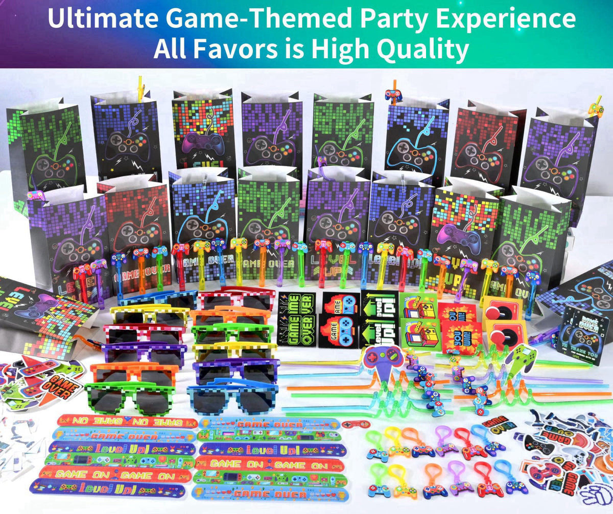 PLOUGVI – Multi-Item Party Favor Packs on display