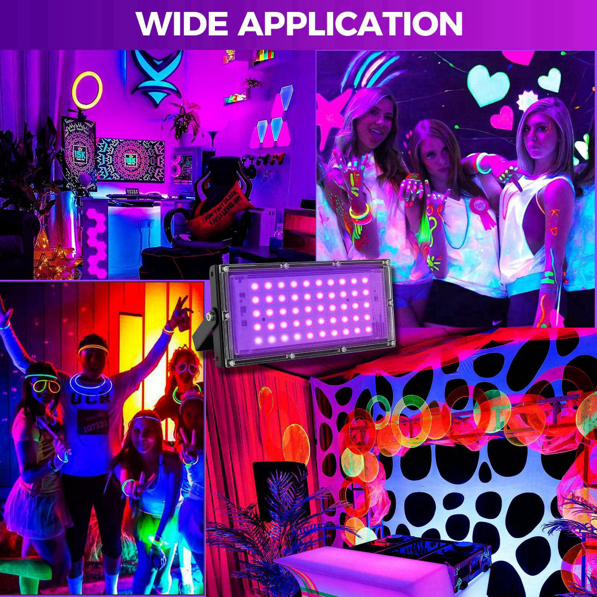 Waygor – Black Light Fixtures on display