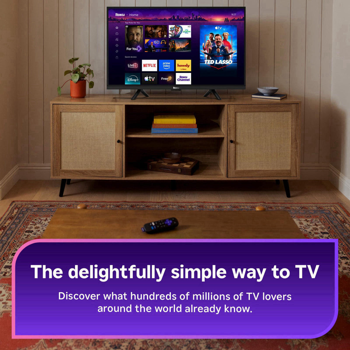Roku Streaming Stick Plus with Voice Remote - 4K & HDR10+ – close-up detail