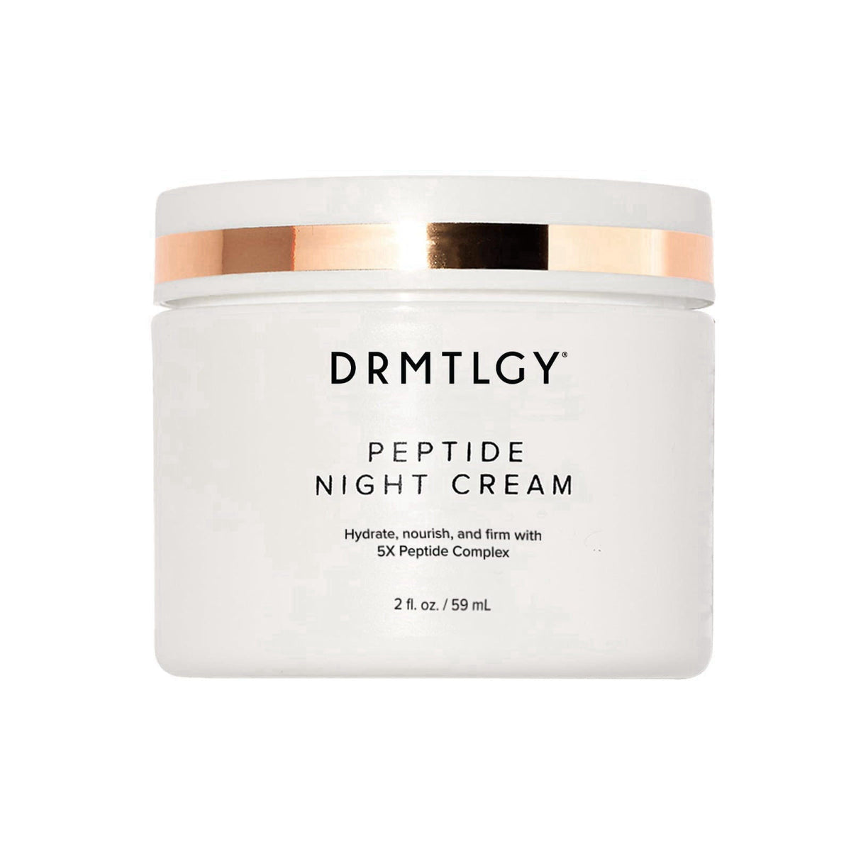 DRMTLGY Peptide Night Cream | Hydrating Firming Moisturizer – product photo (Night Creams)