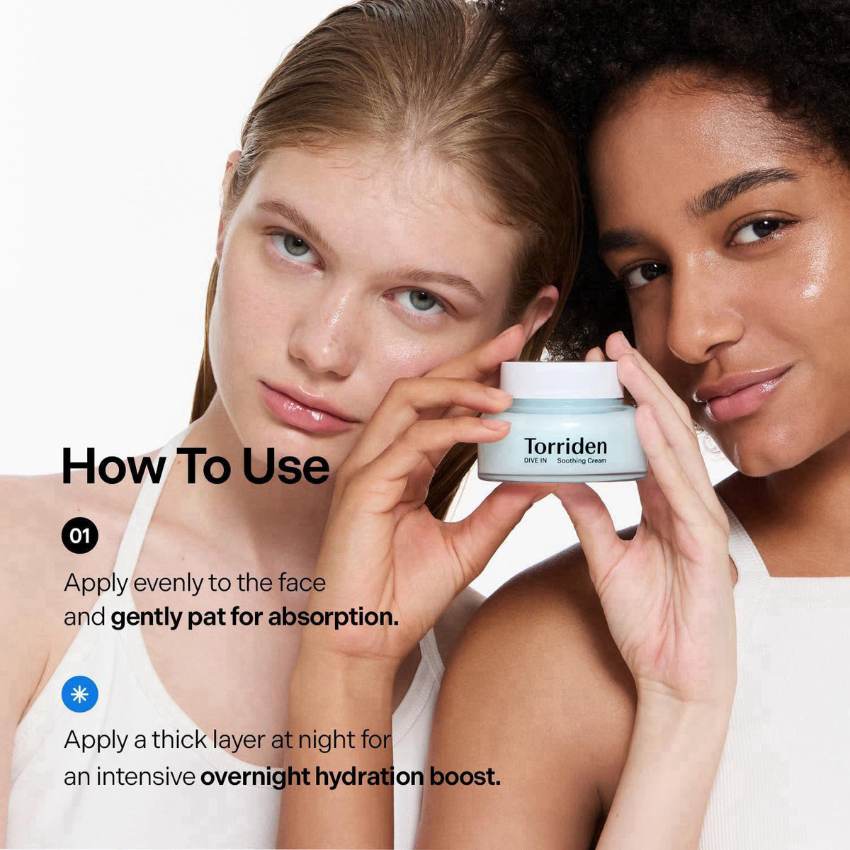 Torriden – Face Moisturizers on display
