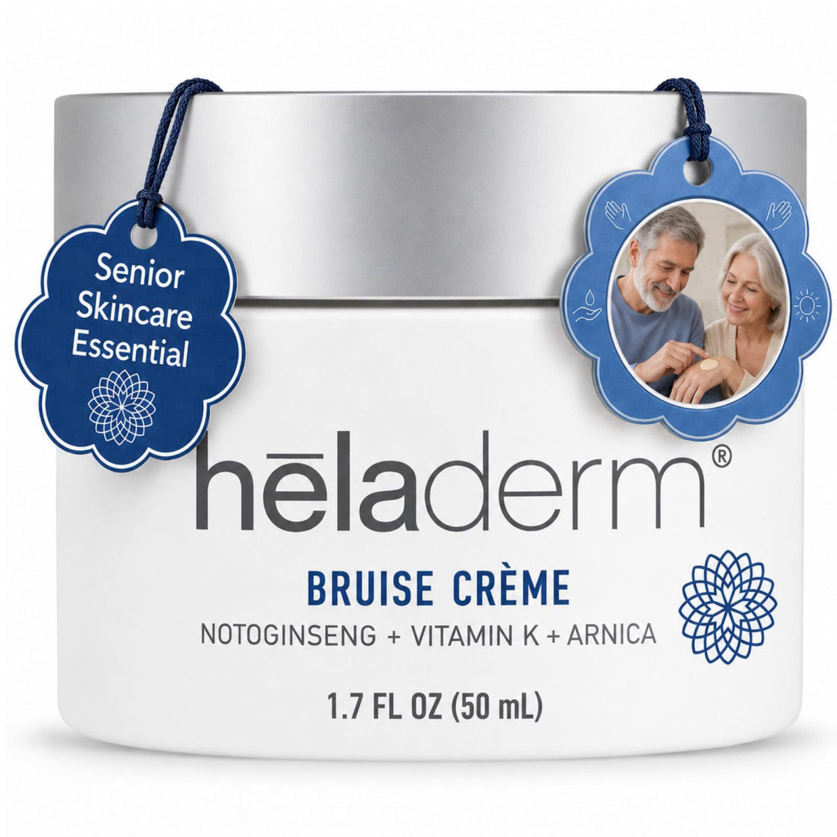 Heladerm Arnica Bruise Cream for Seniors with Extra Strength for Fast Healing - 50ml