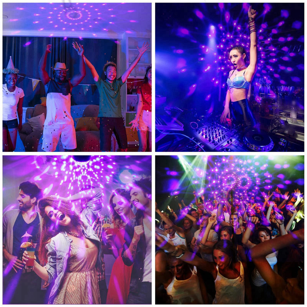 Litake – Disco Ball Lamps on display