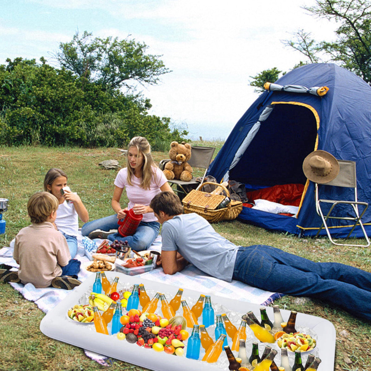 Zcaukya Inflatable Serving Bar, 4 Packs – alternate angle