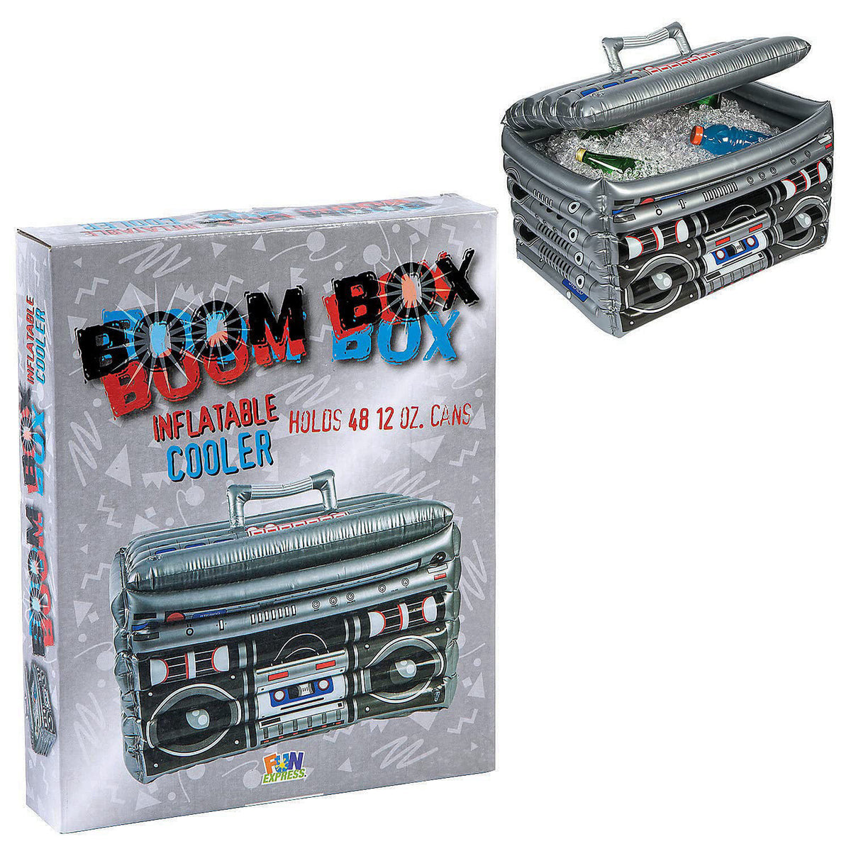 Fun Express Inflatable Boombox Cooler – product photo (Centerpieces)