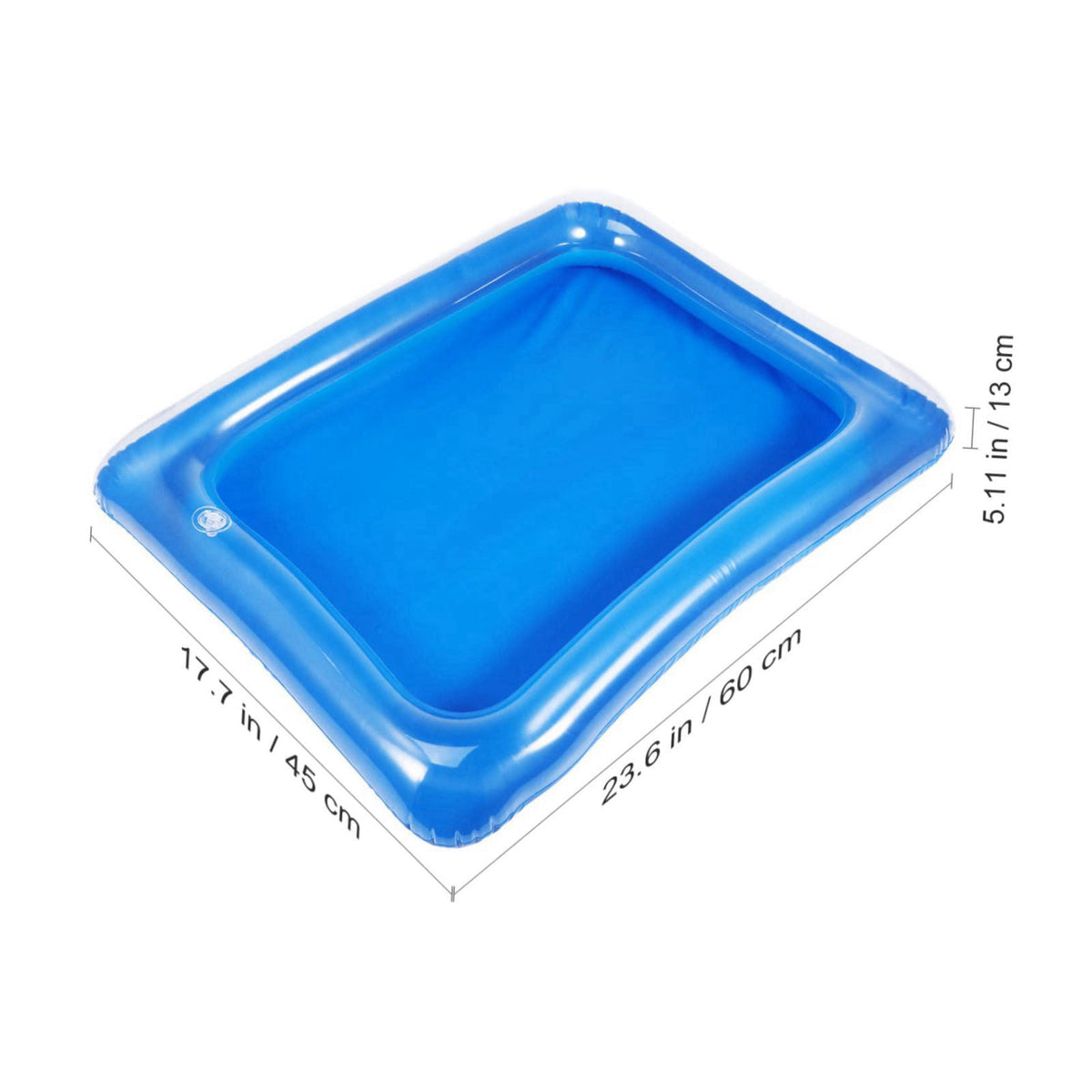 Cabilock Inflatable Serving Bars Inflatable Cooler Ice Buffet Salad Serving Trays Food Drink Holder for Indoor Outdoor S