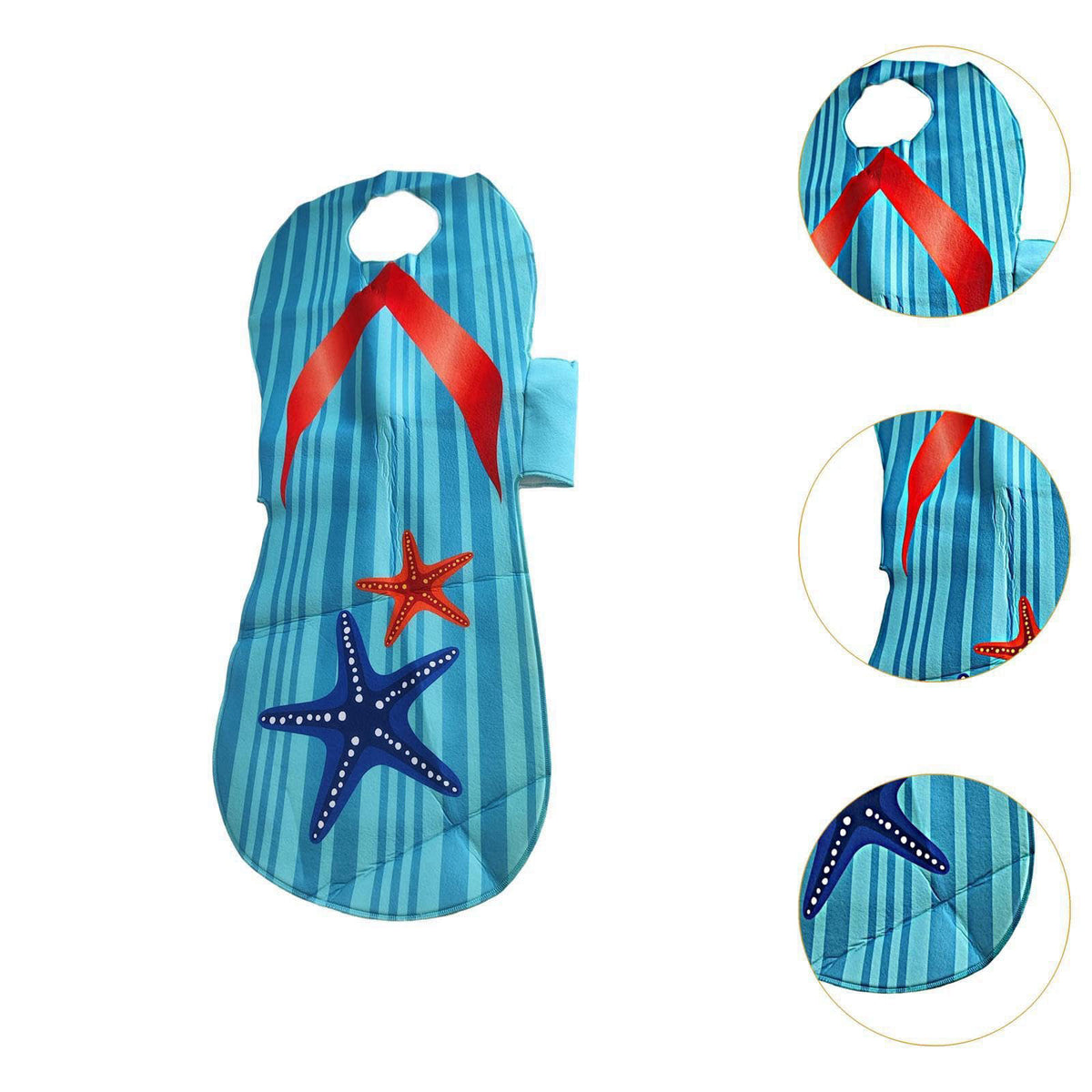 APLVFFZH 2x Flip Flop Costume Adorable Portable Party Prop Suit for Party Supplies Festival – full view