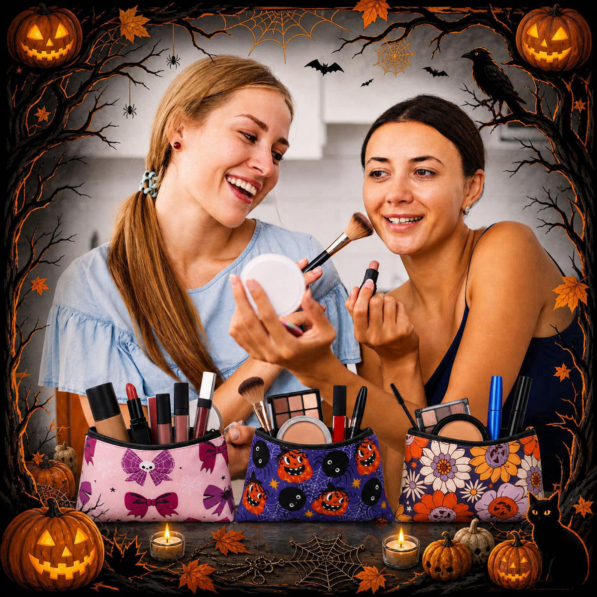 Locmeo – Cosmetic Bags on display