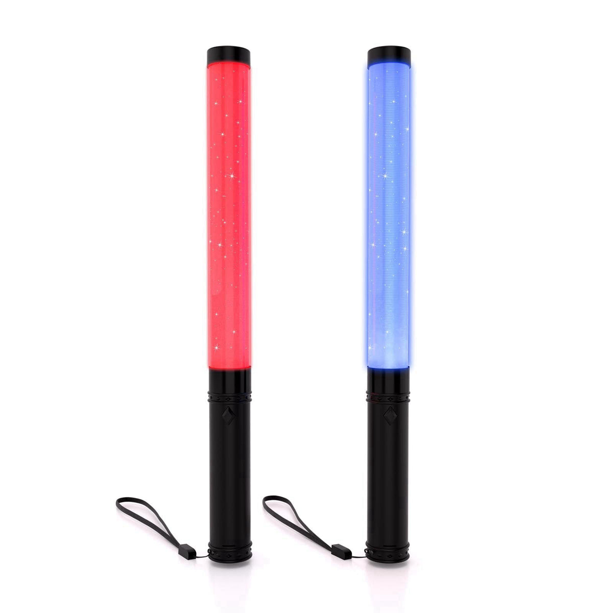 Bsgifts Reusable LED Glow Sticks, Rechargeable 15Color Light Sticks (4 pcs) – alternate angle
