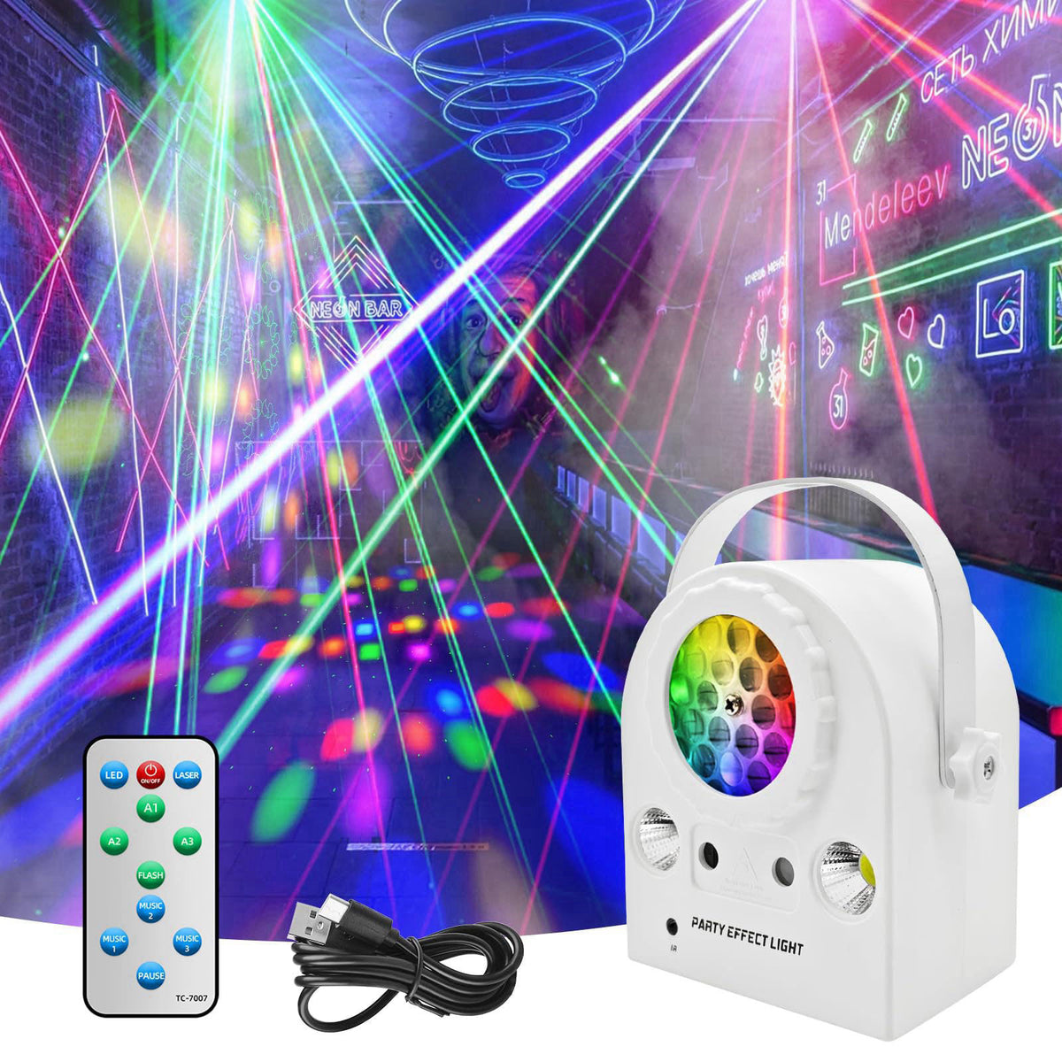 Yiixuyo Disco Ball Party Lights, DJ Party Stage Light – full view