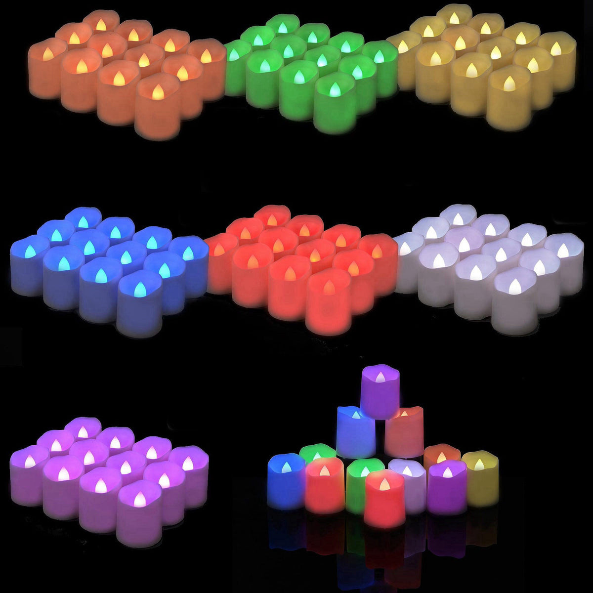 BOWKA – Flameless Candles on display