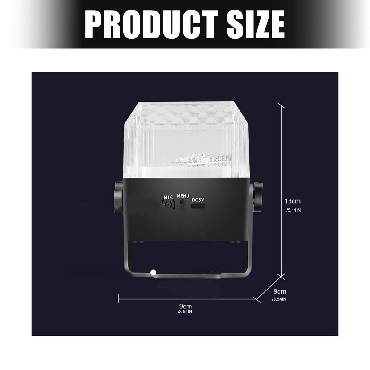 Veltros LED Party Stage Light, for Parties & Events – packaging and label
