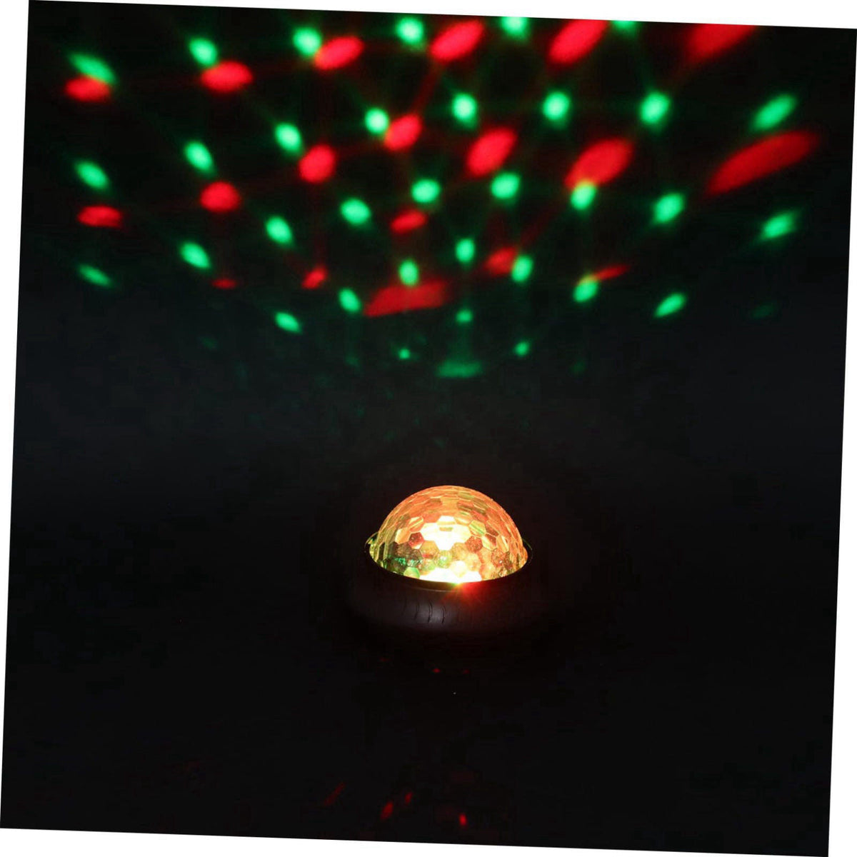 Beaupretty Rechargeable Disco Ball Light 3w Sound Activated RGB Stage Lamp – product photo (Disco Ball Lamps)