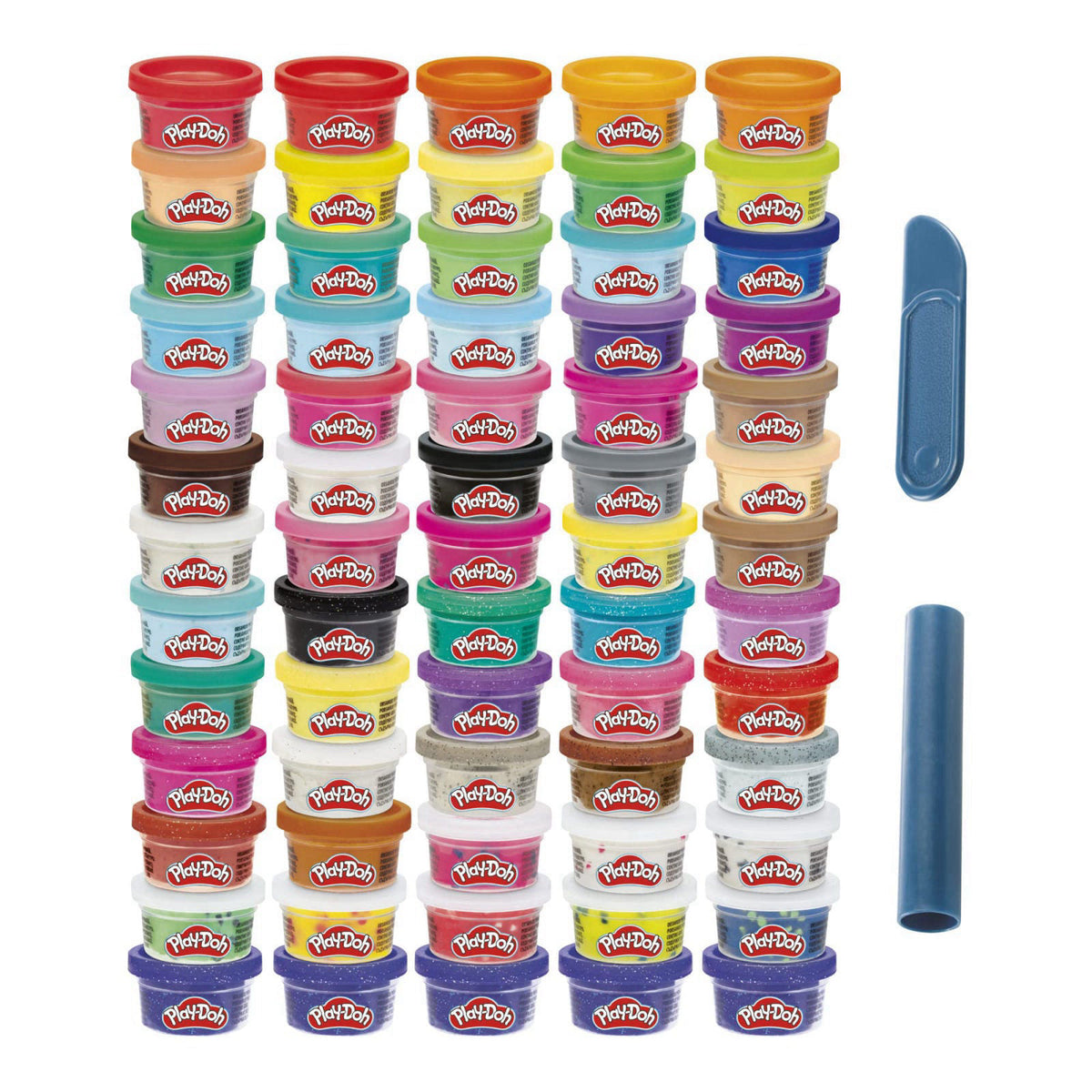 Play Doh Ultimate Color Collection 65 Pack of 1 oz Cans by Premium Selection
