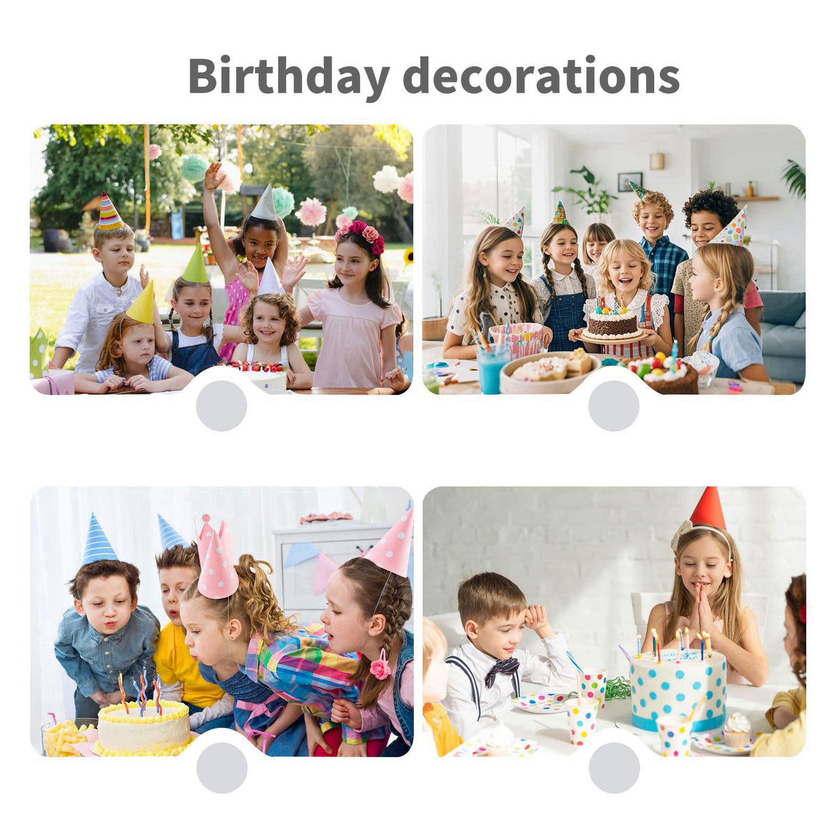 Trifoot Cartoon Birthday Party Tableware Set – Including 9″ and 7″ Paper Plates, Paper Cup, Napkins, Cup, Fork, Knife, S