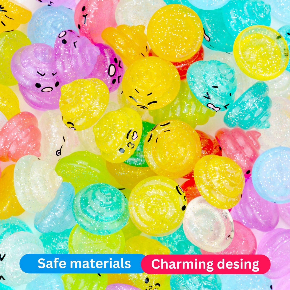 Entervending Unicorn Poop Mini Toys - Unicorn Party Favors - 25 pcs – alternate angle