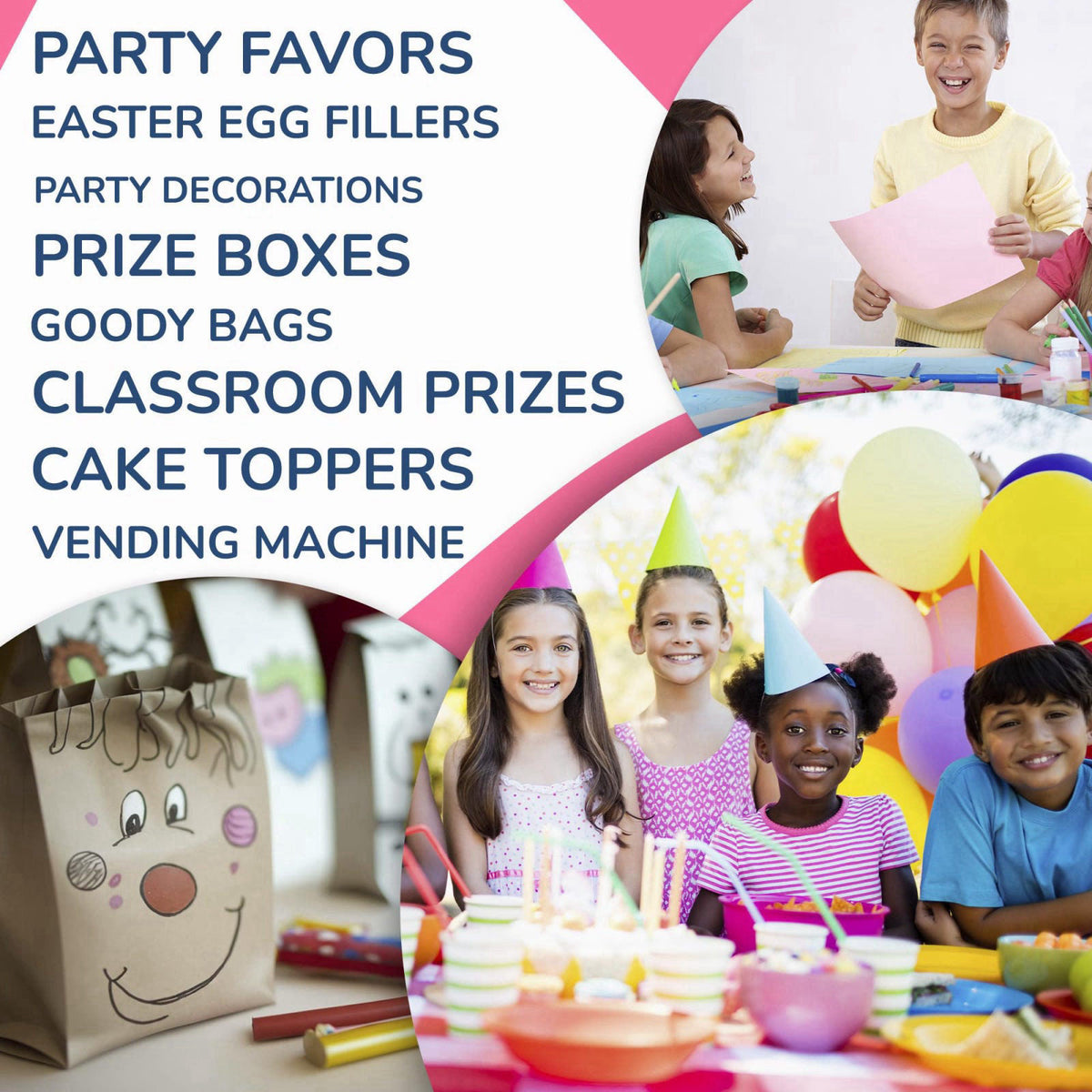 Entervending – Multi-Item Party Favor Packs on display
