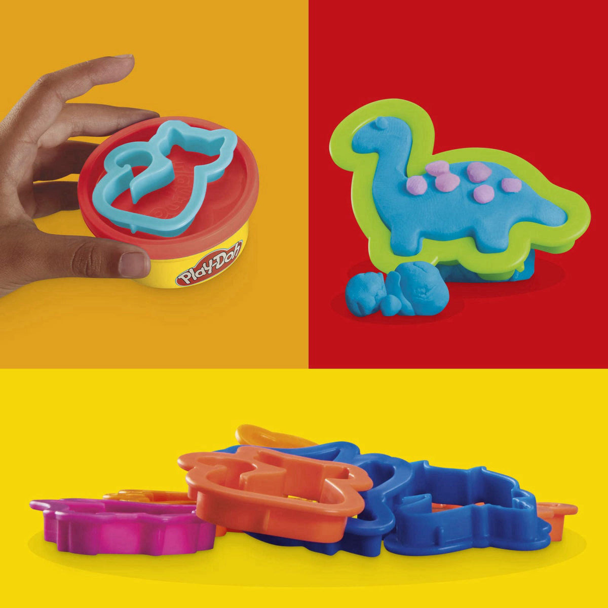 Play-Doh Party Favor Pack, Bulk 24 Pack of Modeling Compound with Cutters, Classroom Supplies for Arts & Crafts, Birthda