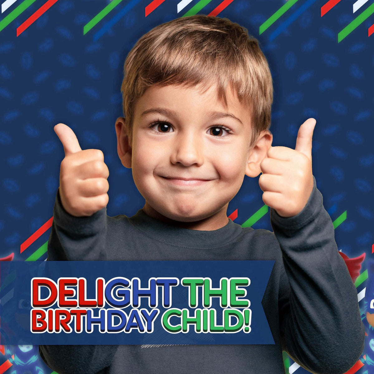 Unique PJ Masks Birthday Party Supplies and Decorations with Table Cloth – alternate angle