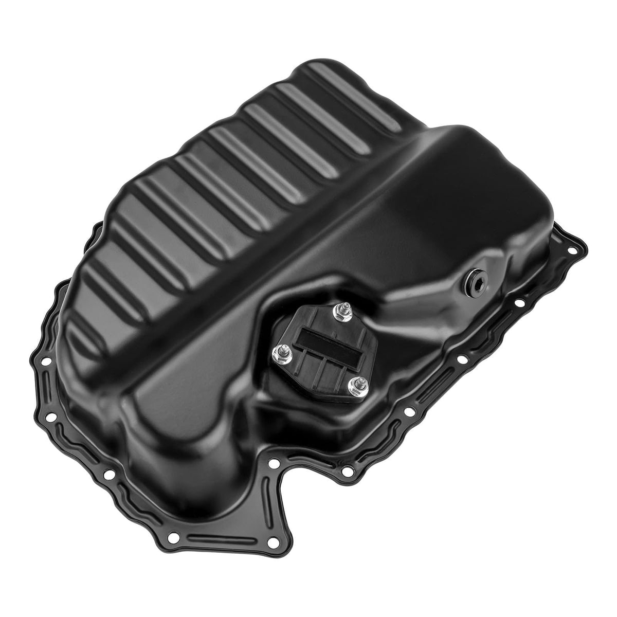 PHILTOP Engine oil pan Compatible with Jetta, Passat, Tiguan, CC, Beetle – alternate angle