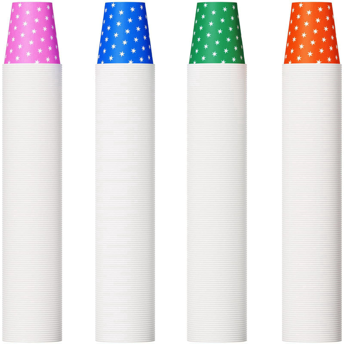 JOLLY PARTY 500Pack 5oz Paper Cups Disposable Cups Small Mouthwash Cup – product photo (Cups)