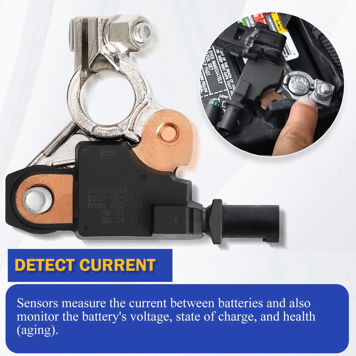 X4XZ 4692269AI Battery Current Temperature Sensor for 13-17 Dodge Ram 1500 2500 – full view