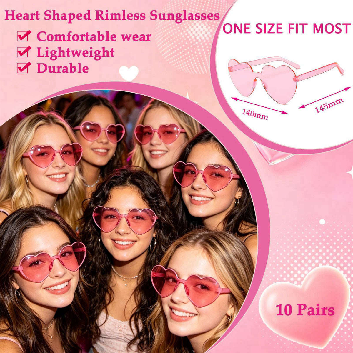 UUNZ 120 Pcs Spa Party Supplies for Girls, Spa Sleepover Birthday Supplies – alternate angle