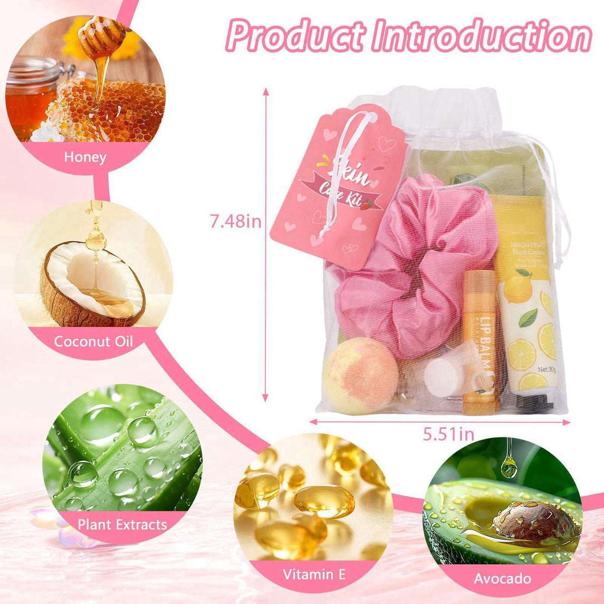 Jutqut 60PCS Spa Party Supplies for Girls, Include Facial Masks, Lip Mask, Under Eye Patches, Lip Balm, Foot Bath Bombs,