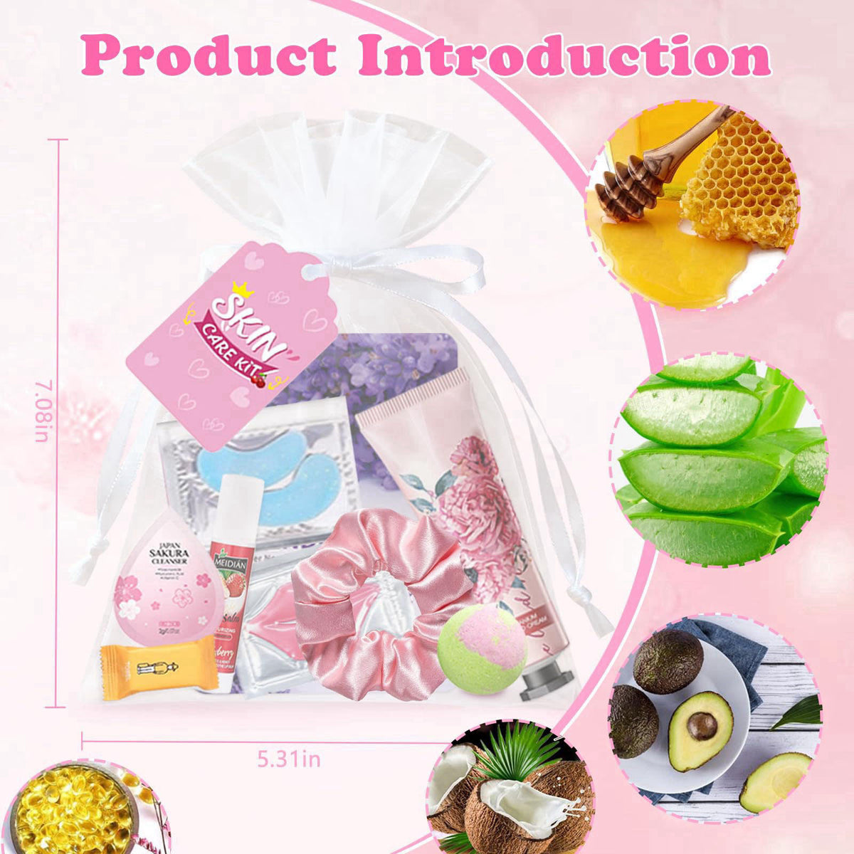 YALARY 132 Pcs Spa Party Supplies for Women, Include Facial Mask, Face Cream, Hand Creams, Lip Balms, Under Eye Patches,