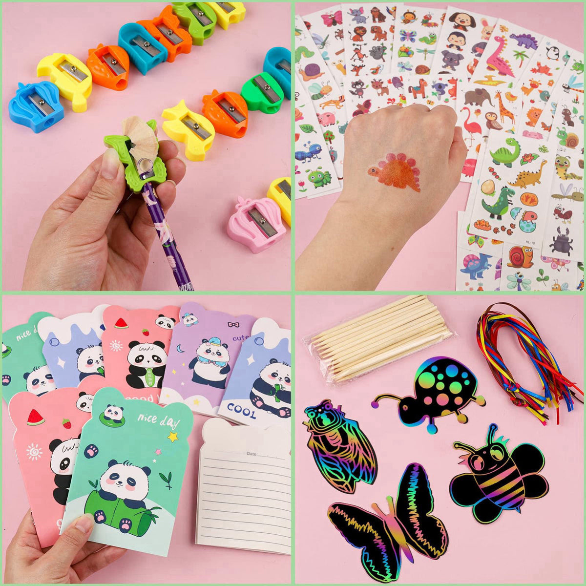 Thesixowls 28 Pack Birthday Goodie Bags, Return Gifts Party Favors for Birthday Party – full view